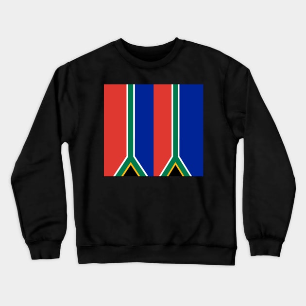 South africa Crewneck Sweatshirt by DJVYEATES